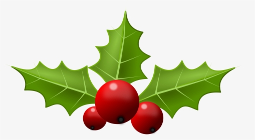 Holly Remix Clip Arts - Transparent Background Holly Clipart, HD Png Download, Transparent PNG