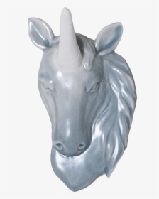 Unicorn Head Light Blue Wall Hook, HD Png Download, Transparent PNG