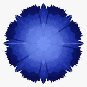 Blue Flower Clip Arts - Circle, HD Png Download, Transparent PNG