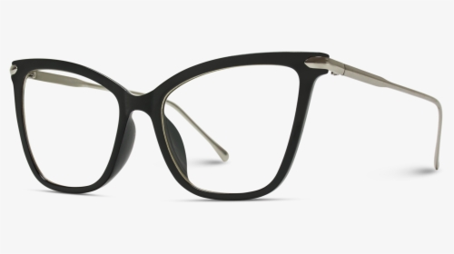 Kinsley Clear Lens Cat Oversized Transparent Glasses - Goggles, HD Png Download, Transparent PNG