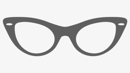 Cat Eye Glasses Clipart 7 Clip Art - Cat Eye Glasses Clipart, HD Png Download, Transparent PNG