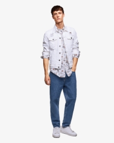 Jeans Shirt Model Png, Transparent Png, Transparent PNG