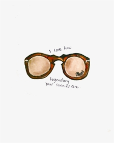 Sunglasses Watercolour - Illustration, HD Png Download, Transparent PNG