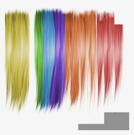 Transparent Hair Texture Png - Hair Texture Digital Art, Png Download, Transparent PNG