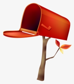 Red, Drawing, Letter Box, Headgear, Orange Png Image - Drawing, Transparent Png, Transparent PNG