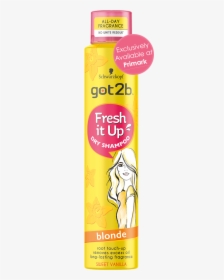 Got2b Fresh It Up Dry Shampoo Blonde - Got2b, HD Png Download, Transparent PNG