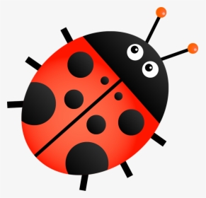 Ladybug, Insect, Animal, Cartoon, Bug, Beetle, Ladybird - Transparent Background Ladybug Clipart, HD Png Download, Transparent PNG