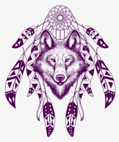 Download Transparent Wolf Transparent Png Dream Catcher Png Download Transparent Png Image Pngitem