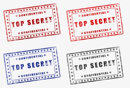 Security Clearance - Printable Confidential Stamp, HD Png Download, Transparent PNG