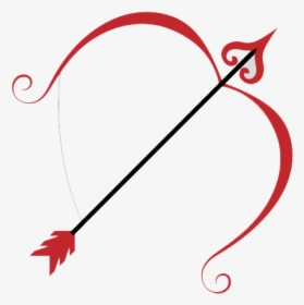 Cupid Bow And Arrow - Arrow Cupid Png, Transparent Png, Transparent PNG