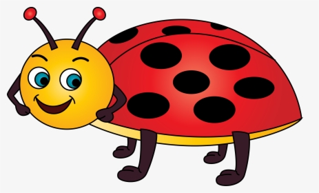 Ladybug Vector - Yellow And Red Ladybug Clipart, HD Png Download, Transparent PNG