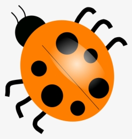Orange Ladybugs Clip Art At Clipartimage - Ladybug Clip Art, HD Png Download, Transparent PNG