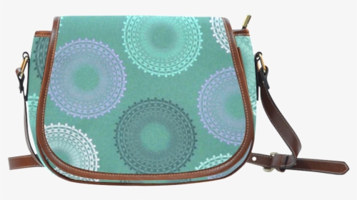 Teal Sea Foam Green Lace Doily Saddle Bag/small Full - Bags Cute Japanese, HD Png Download, Transparent PNG