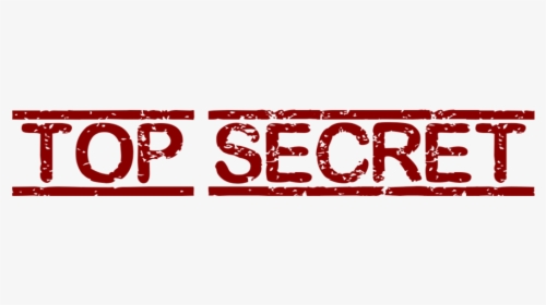 #topsecret #sticker #secret #secrets #act - Orange, HD Png Download, Transparent PNG