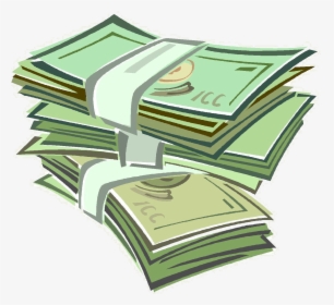 Cash Stack Of Money Clipart Free Best Transparent Png - Animated Money, Png Download, Transparent PNG