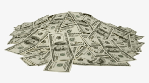 Transparent Money Background Png - Pile Of Money .png, Png Download, Transparent PNG