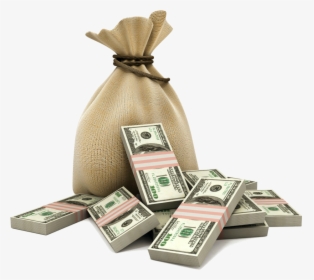 Money Bag Loan Deposit Business - Transparent Background Money Bag, HD Png Download, Transparent PNG
