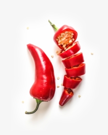 Chili Drawing Cayenne Pepper - Red Chilli Top View Png, Transparent Png, Transparent PNG