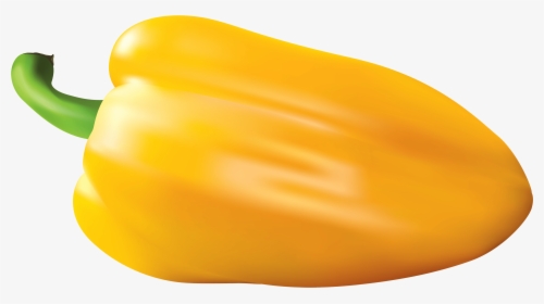 Yellow Pepper Png Vector Clipart Image - Yellow Pepper, Transparent Png, Transparent PNG