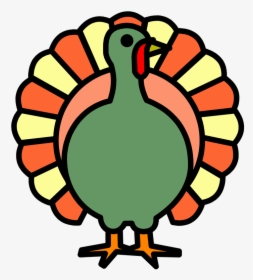 Preschool Coloring Pages Turkey Clipart , Png Download - Easy Drawing Of A Turkey, Transparent Png, Transparent PNG