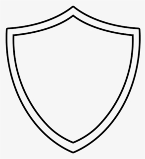 Transparent Paw Patrol Shield Png - Shield Coloring Page, Png Download, Transparent PNG