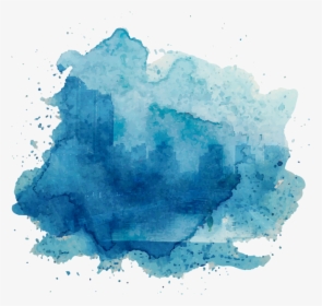 See The Effectiveness Of The Gospel - Watercolour Texture Png Blue, Transparent Png, Transparent PNG