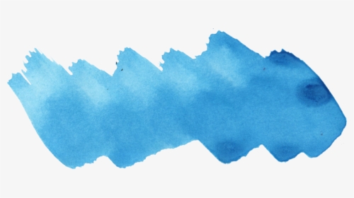 Blue Watercolor Png - Blue Watercolor Stain Png, Transparent Png, Transparent PNG