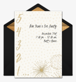 New Year S Eve Countdown Online Invitation - Earth Day Evite, HD Png Download, Transparent PNG