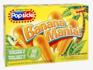 Popsicle Brand Banana Popsicles, HD Png Download, Transparent PNG