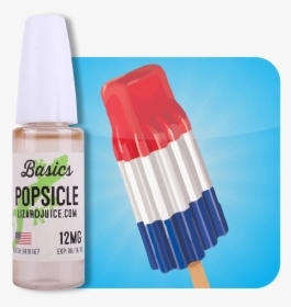 Red White Blue Popsicle Png, Transparent Png, Transparent PNG