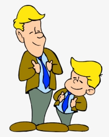 Father And Son Talking Png Transparent Father And Son - Good Father Clip Art, Png Download, Transparent PNG
