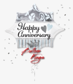 Happy Anniversary Elegant - Happy Anniversary Stick Balloon, HD Png Download, Transparent PNG