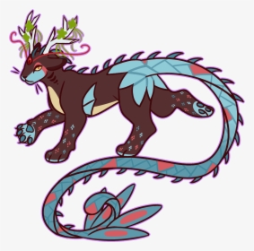 Milotic Underwater Panther - Underwater Panther Cartoon, HD Png Download, Transparent PNG