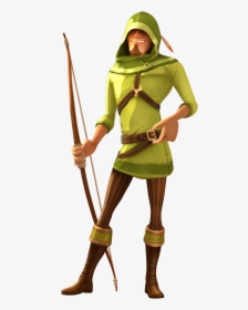 18 Character Robin Robinhood Thumbnail - Robin Hood Slot Game Png, Transparent Png, Transparent PNG