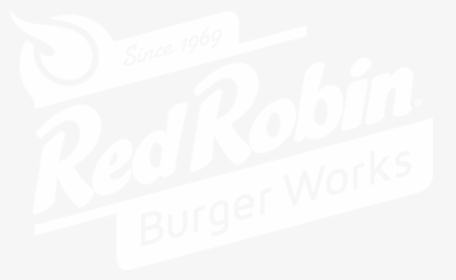 Red Robin Logo Png - Red Robin Black And White, Transparent Png, Transparent PNG