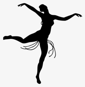Dancer Silhouette 7 Clip Arts - Salsa Ladies Dance Vector, HD Png Download, Transparent PNG