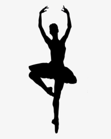 Ballerina Silhouette Png Image Background - Ballet Dancer Silhouette Png, Transparent Png, Transparent PNG