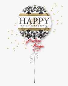 Happy Anniversary Dasmask - Happy Anniversary Black And White, HD Png Download, Transparent PNG