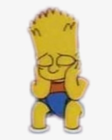 sad#sadboys #simpsons #bartsimpsons Ns#bart#heart - Stickers Vsco Simpsons  Bart, HD Png Download , Transparent Png Image - PNGitem