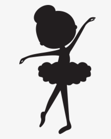 Silhouette Ornaments Por Cookies Png - Baby Ballerina Silhouette, Transparent Png, Transparent PNG