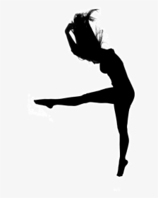 Clip Art Contemporary Dancer Silhouette - Logo Contemporary Dance Vector, HD Png Download, Transparent PNG