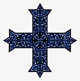 Coptic Crosses In Black, White And Color Combinations - Transparent Coptic Christian Cross, HD Png Download, Transparent PNG
