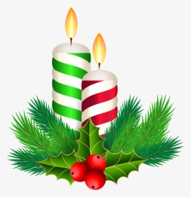 50 Candles Png - Christmas Decorations Clipart Candles, Transparent Png, Transparent PNG