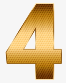 Number 4 Gold Png Image Free Download Searchpng - Number 4 Gold Png, Transparent Png, Transparent PNG