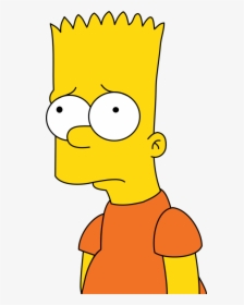 Transparent Bart Simpson Png - Bart Simpson Desenho Sad, Png Download, Transparent PNG