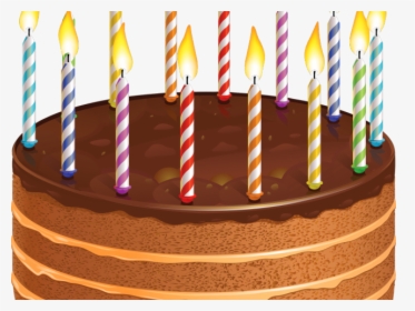 Transparent Birthday Candles Clipart - Birthday Cake With Candles Png, Png Download, Transparent PNG