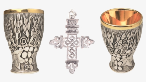 Cross, Cup, Bowl, Religion, Grail, History, Gold Cup - Cross, HD Png Download, Transparent PNG