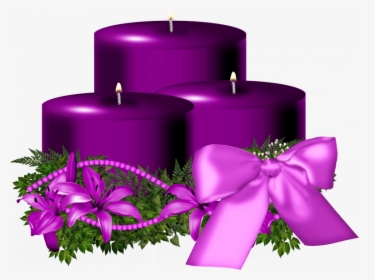 Now You Can Download Candles Png Icon - Clipart Transparent Christmas Candle, Png Download, Transparent PNG