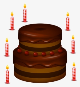 Transparent Cake Clipart - Birthday Cake Without Candles Png, Png Download, Transparent PNG