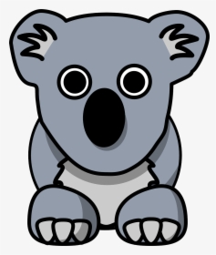 Cartoon Koala Clip Art, HD Png Download, Transparent PNG